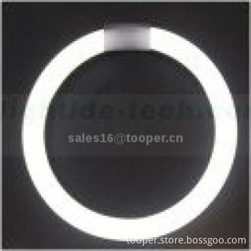 225mm 12W LED Circle tube transparent face mask